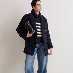 Madewell Navy Women's Coat